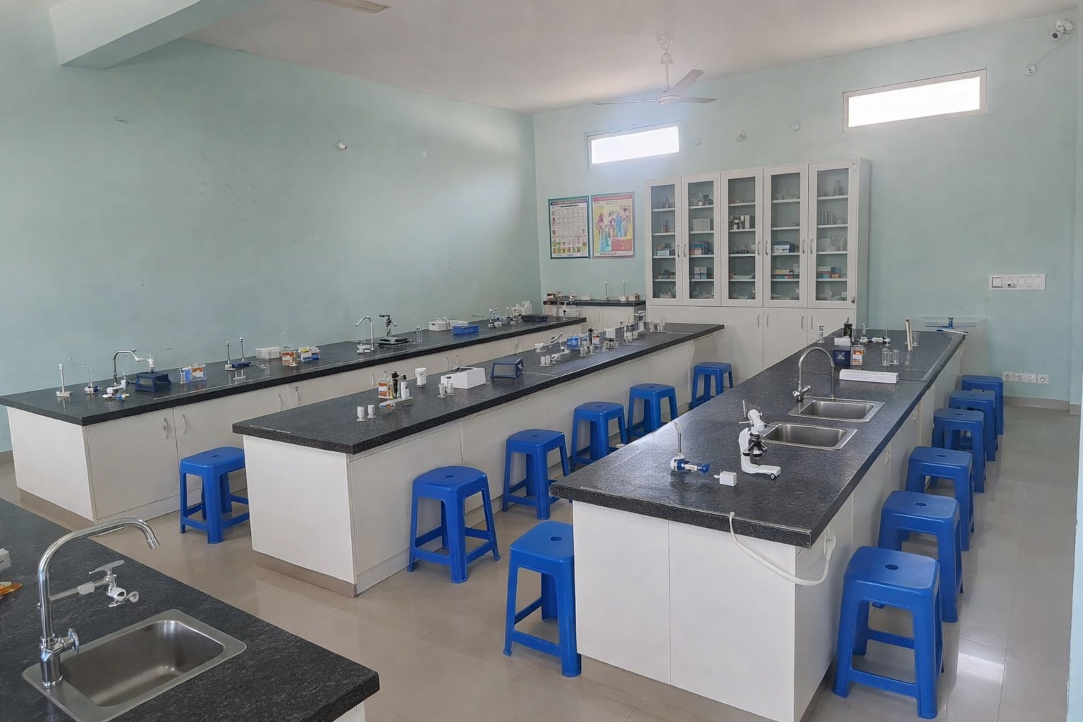 Advanced science lab at Daily School of Education